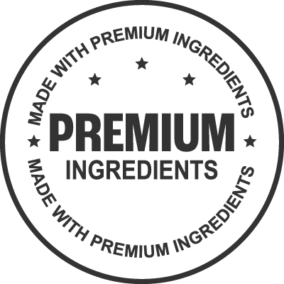 Made with premium ingredients